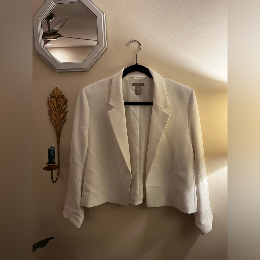 Cropped cropped blazer